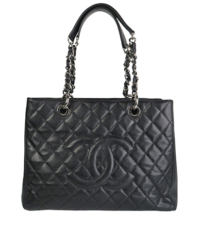 GST, £2,100, Handbags, Black, Caviar Leather, Front view